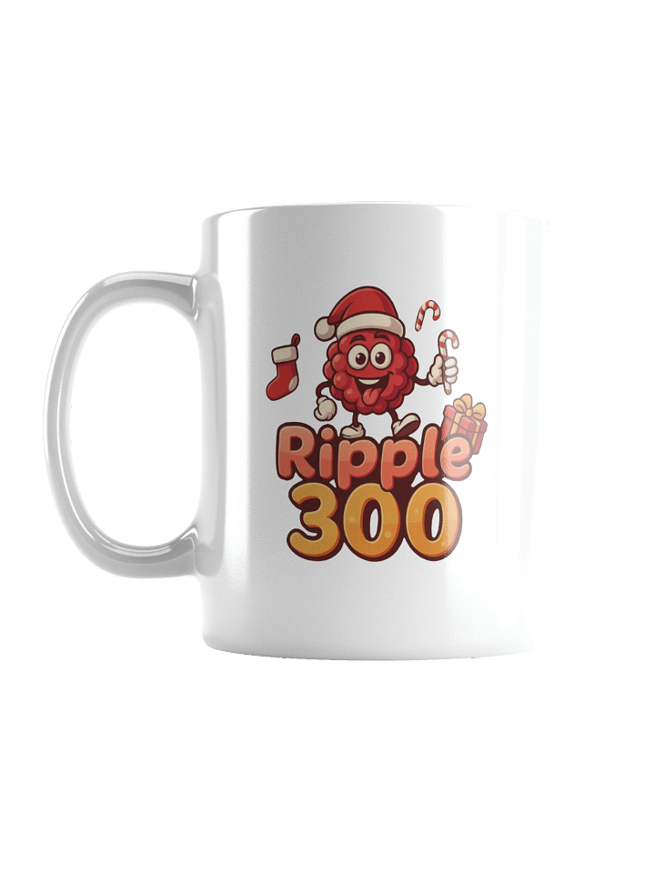 Ripple 300 Logo Candy Cane Mug product image (1)