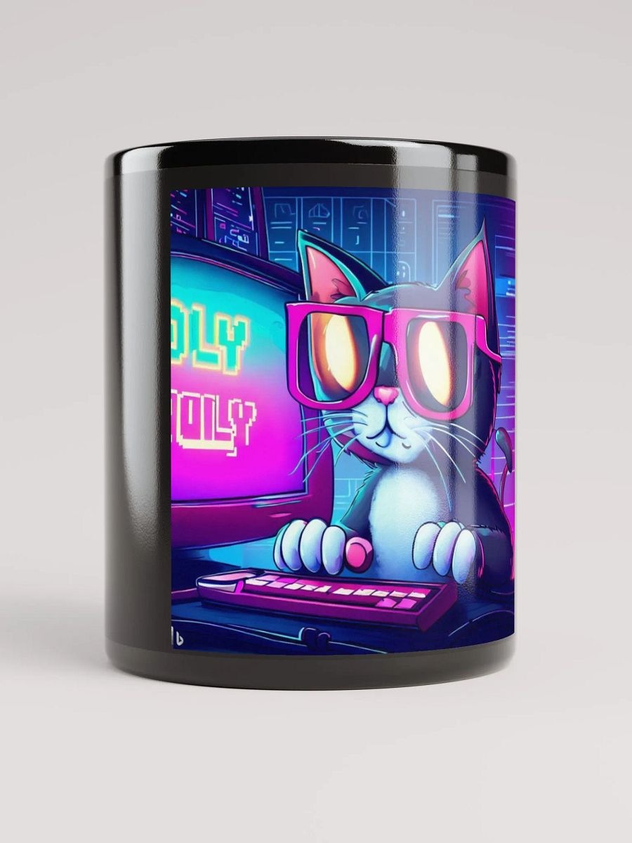 Futuristic Feline Tech Mug product image (5)