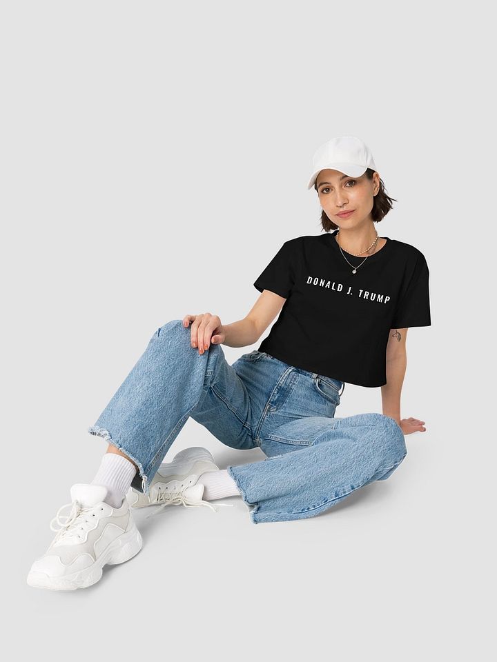 Donald J. Trump - Black Crop Top product image (1)