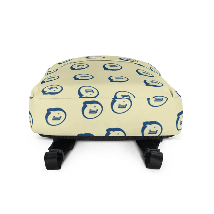 Run Button Logo All-Over Print Backpack - Blue product image (2)