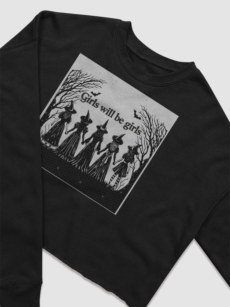 Girls will be Girls cropped long sleeve product image (3)