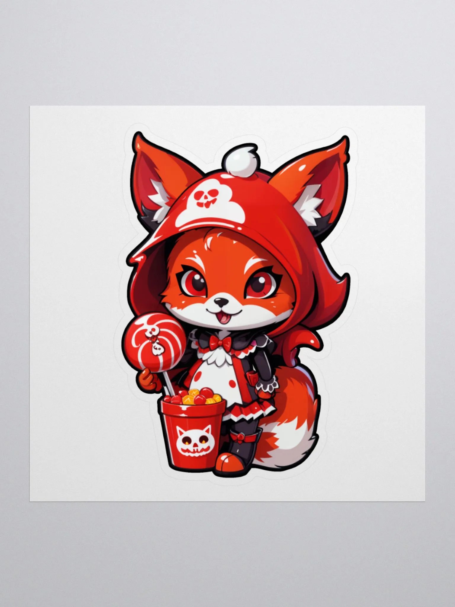 Red Foxy Hood product image (3)