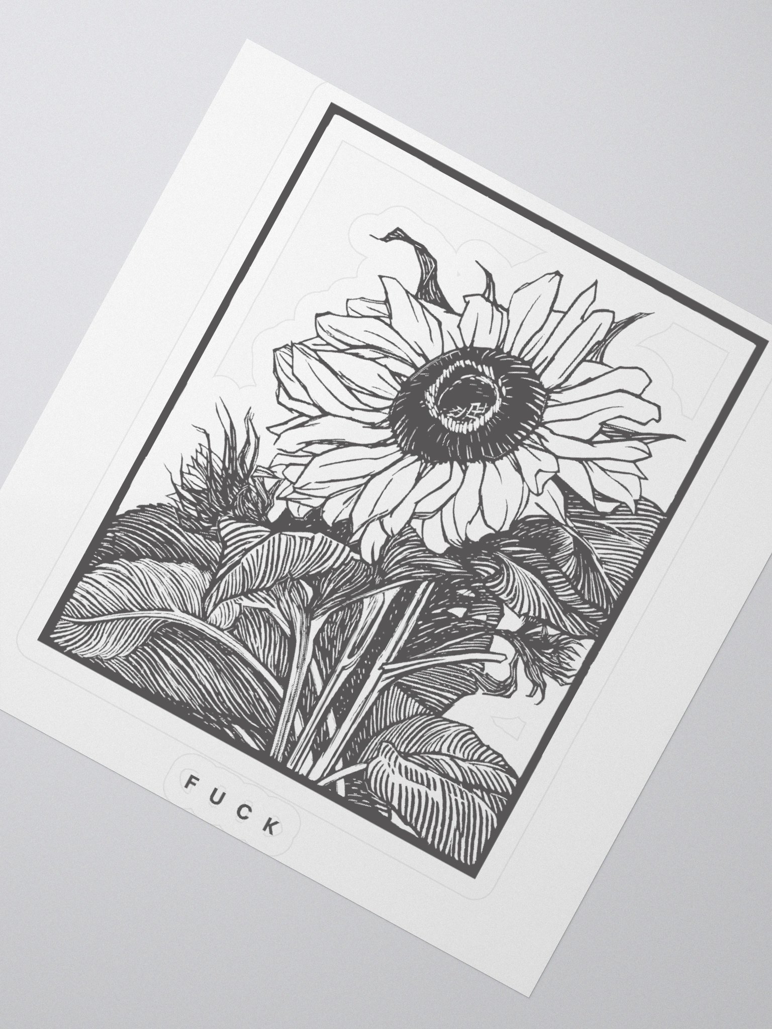Dainty Little F**ks Sticker product image (2)