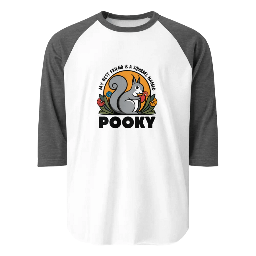 Pooky's Best Friend Raglan Tee product image (1)