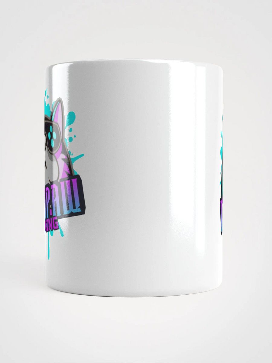 CatsPaw Gaming Logo White Glossy Mug 11 oz product image (6)
