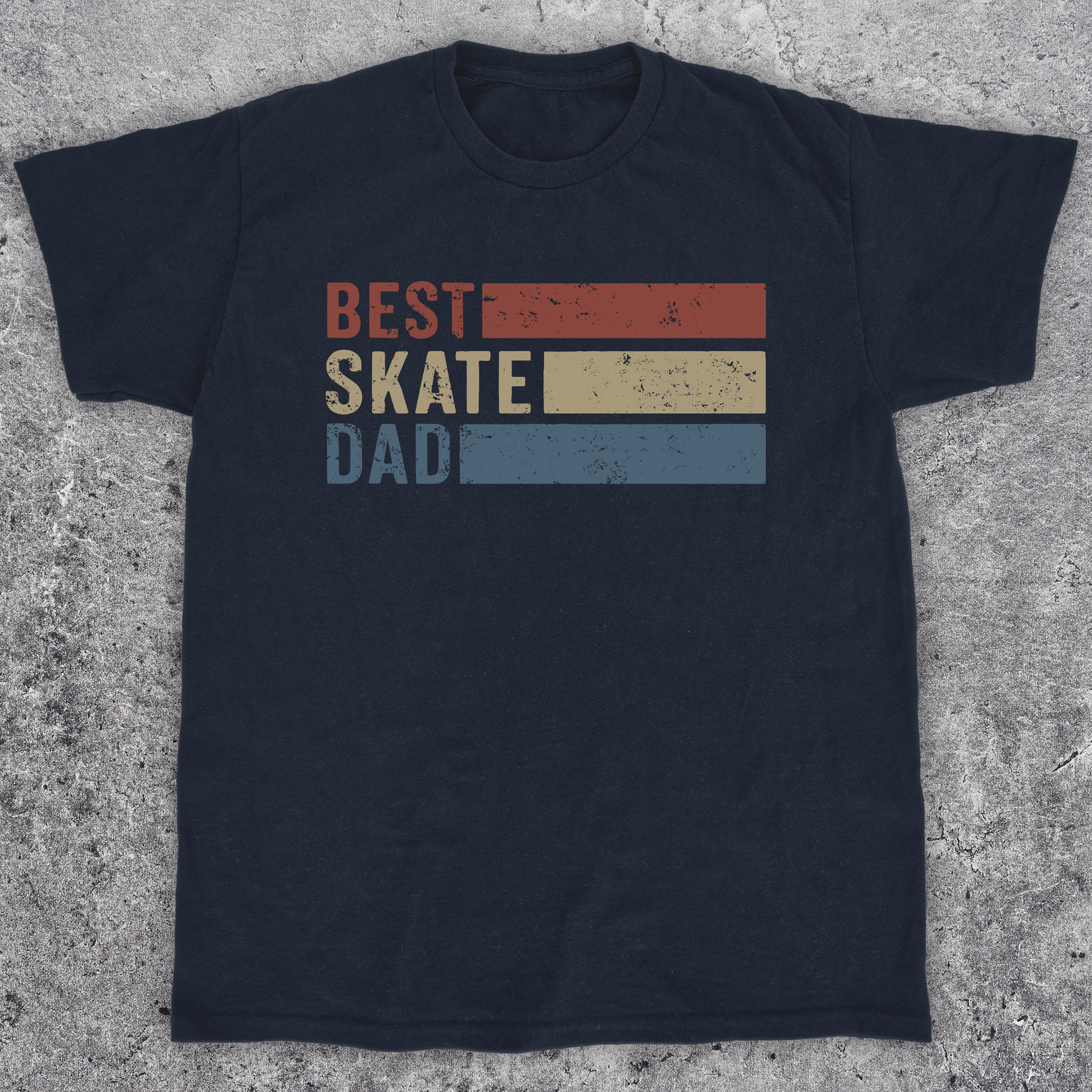 Best skate dad, Vintage skateboarding t-shirt for dad product image (1)