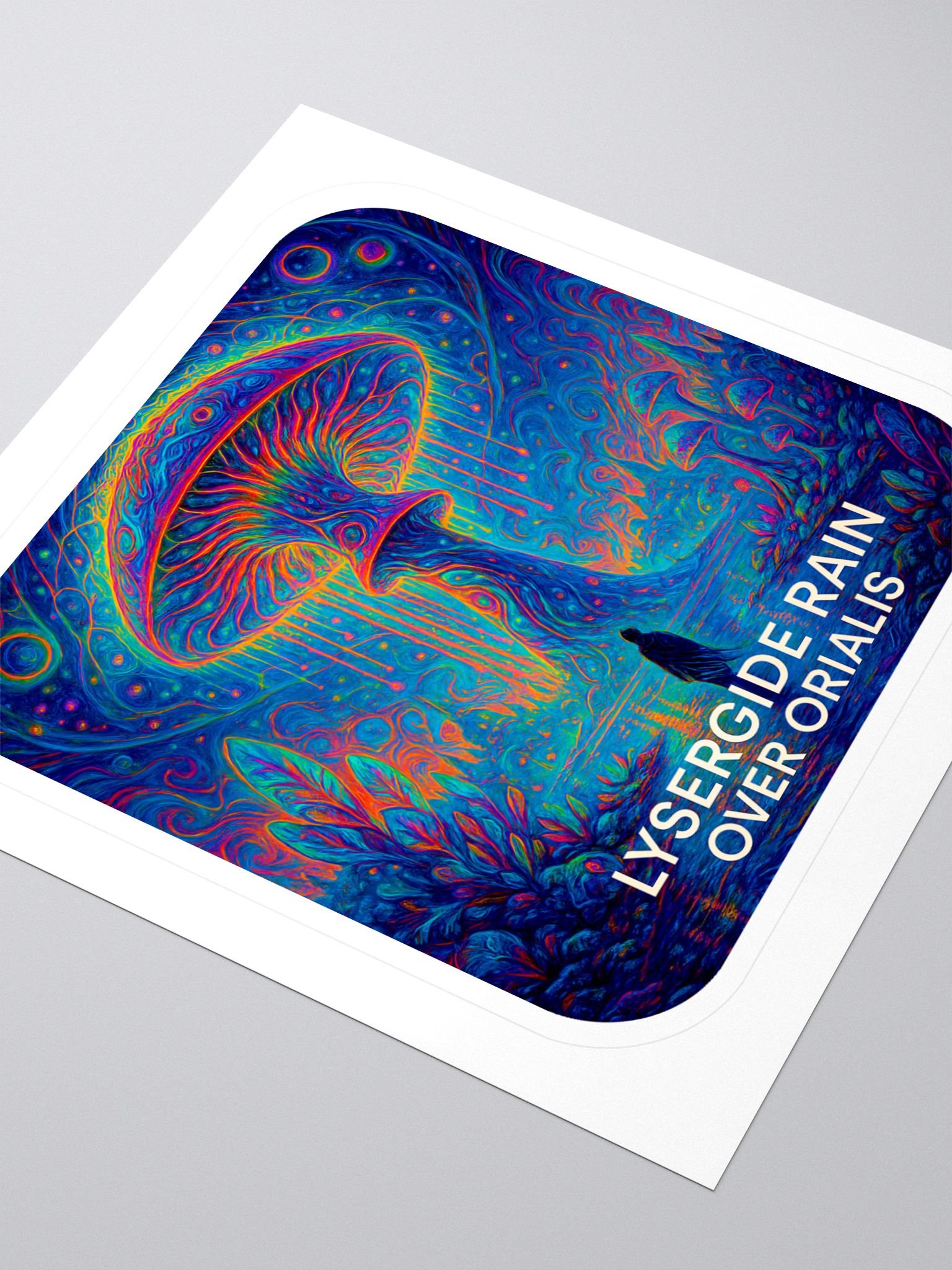 Lysergide Rain Over Orialis Stickers product image (3)