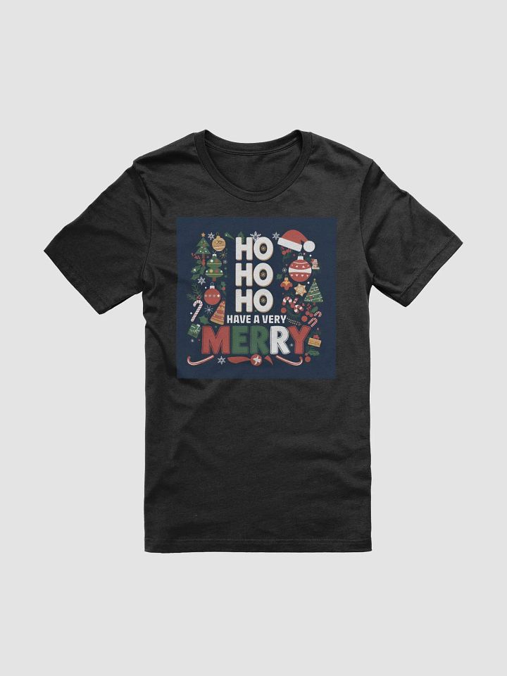 Ho Ho Ho Christmas Unisex T-shirt for men and women product image (9)