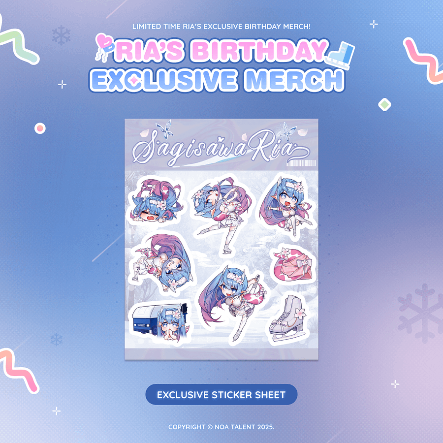 Ria's 2025 Birthday BUNDLE w/ Exclusive Photo&PostCard! product image (2)