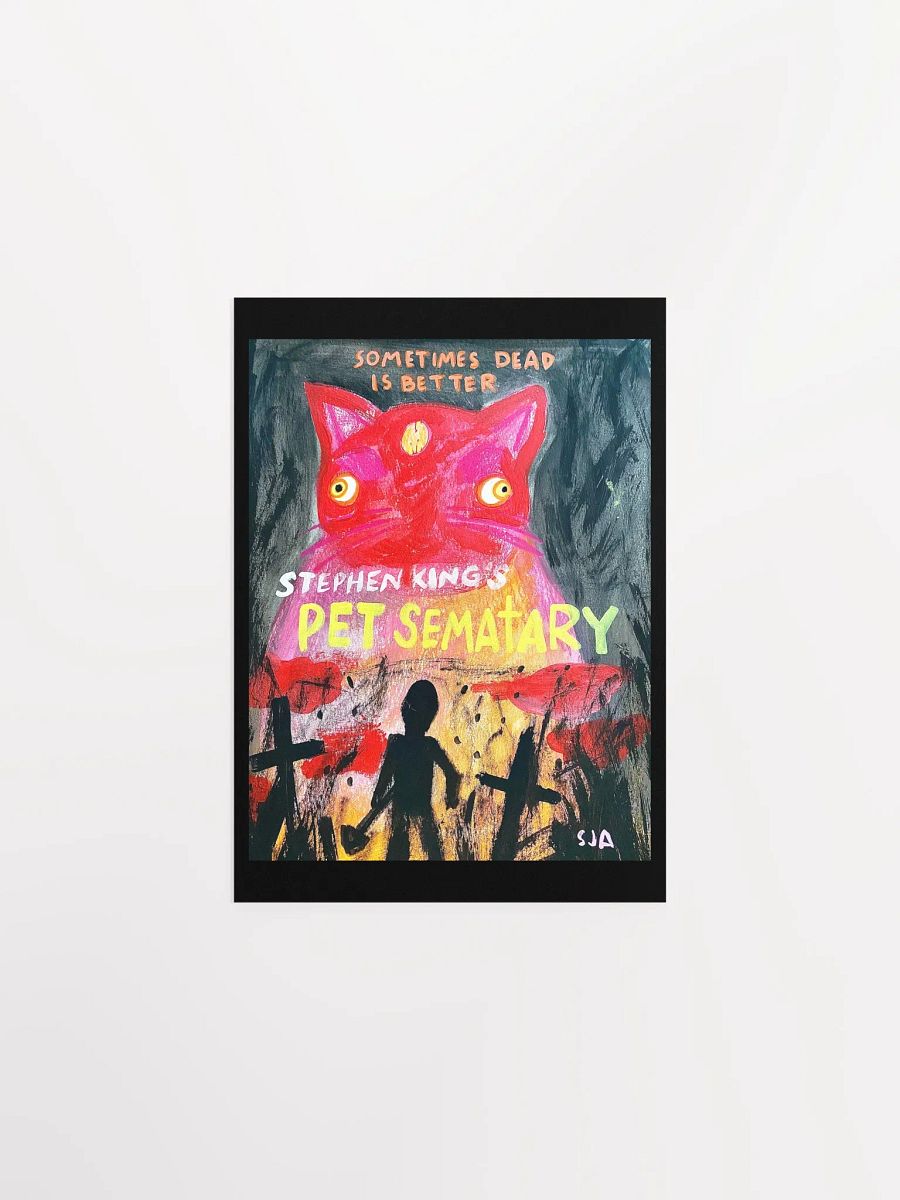 SJA Pet Sematary matte poster product image (18)