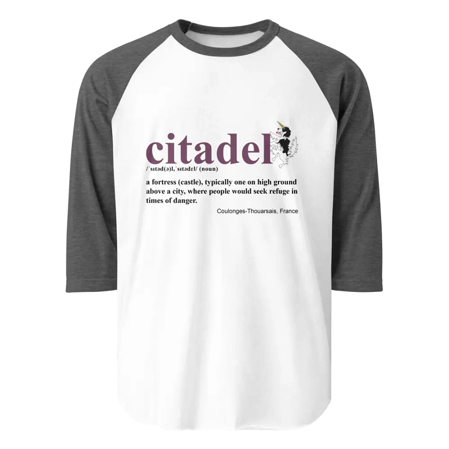 Raglan T-Shirt with Citadel Definition in English product image (1)
