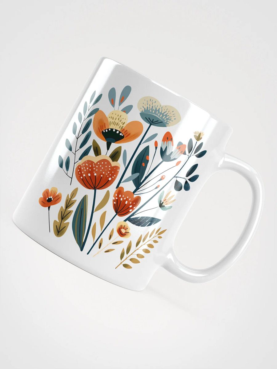 Floral Dreams White Glossy Mug product image (10)