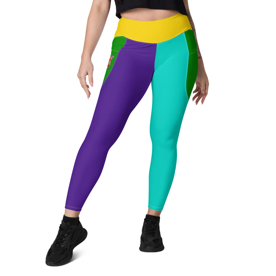 School of Chaos Colourblock Leggings product image (54)