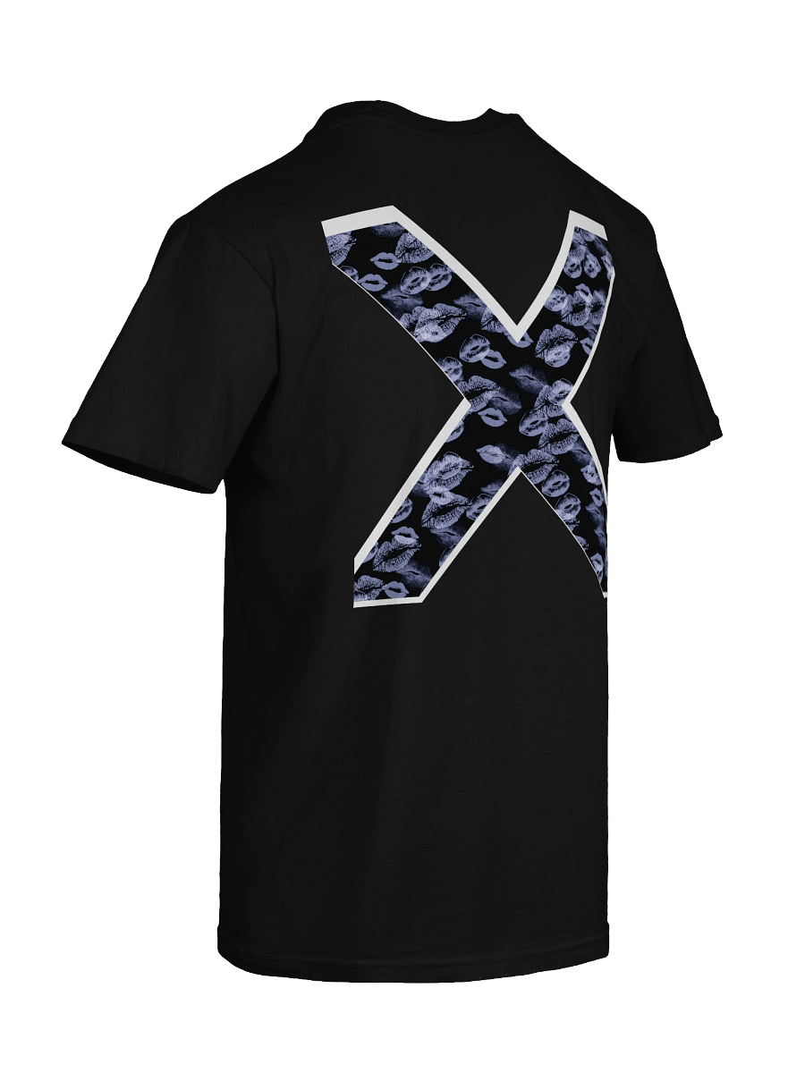 Black X Light Blue Lipstick Kisses | Shirt product image (5)