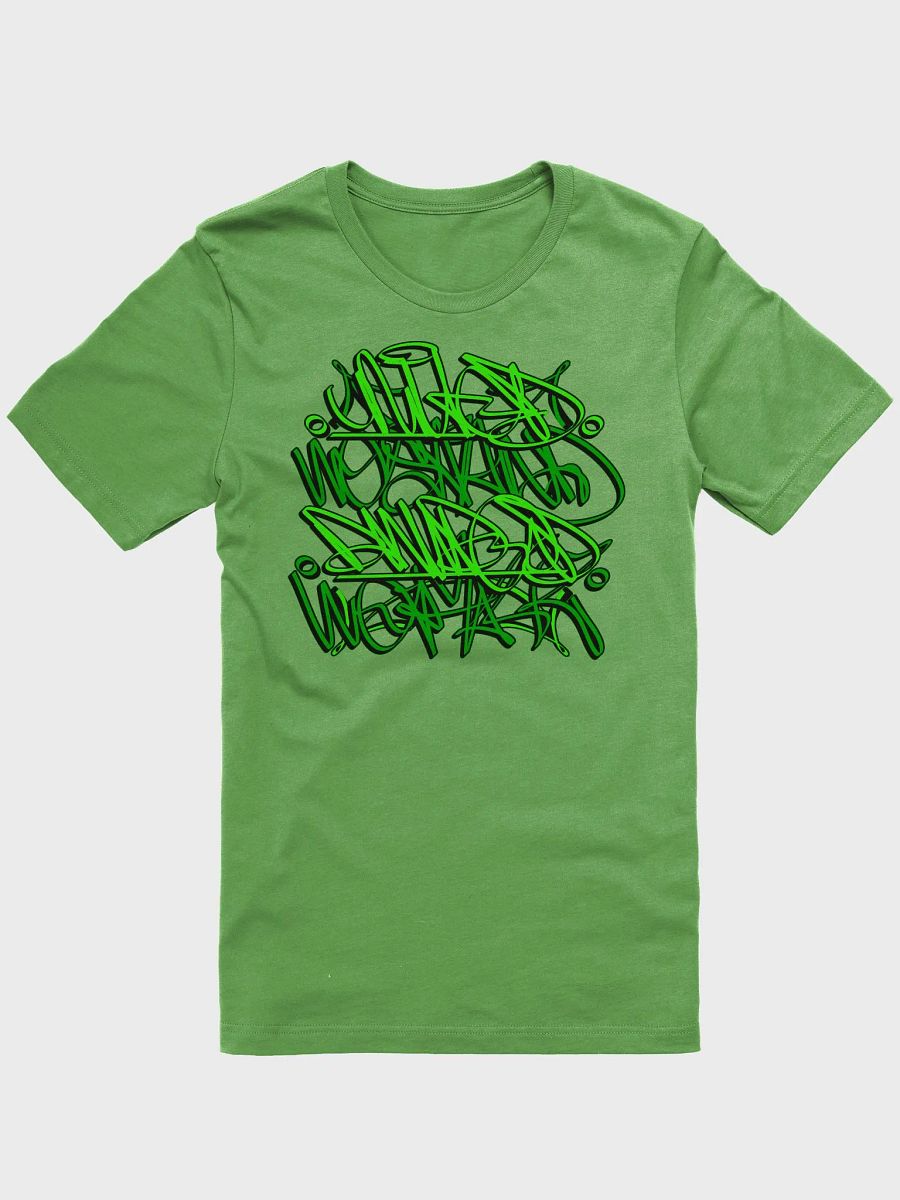 United We Stand, Divided We Fall (green graffiti), T-Shirt 04 product image (1)