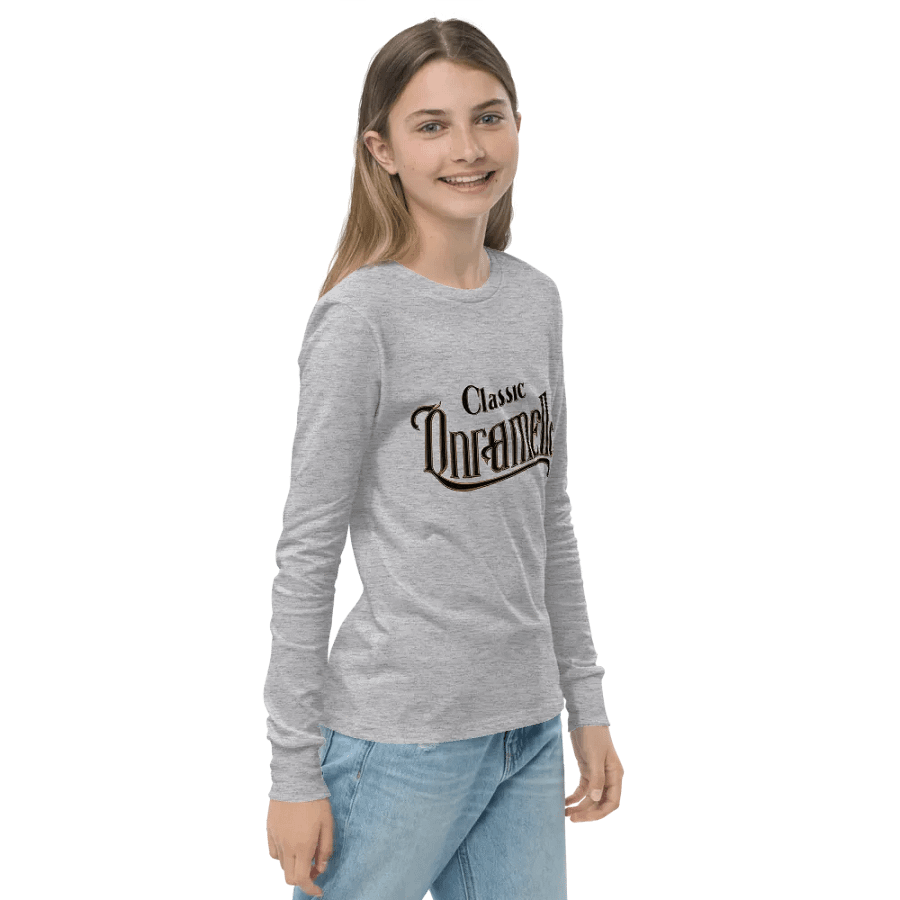 Classic Qnramelle Youth Long Sleeve Tee product image (10)