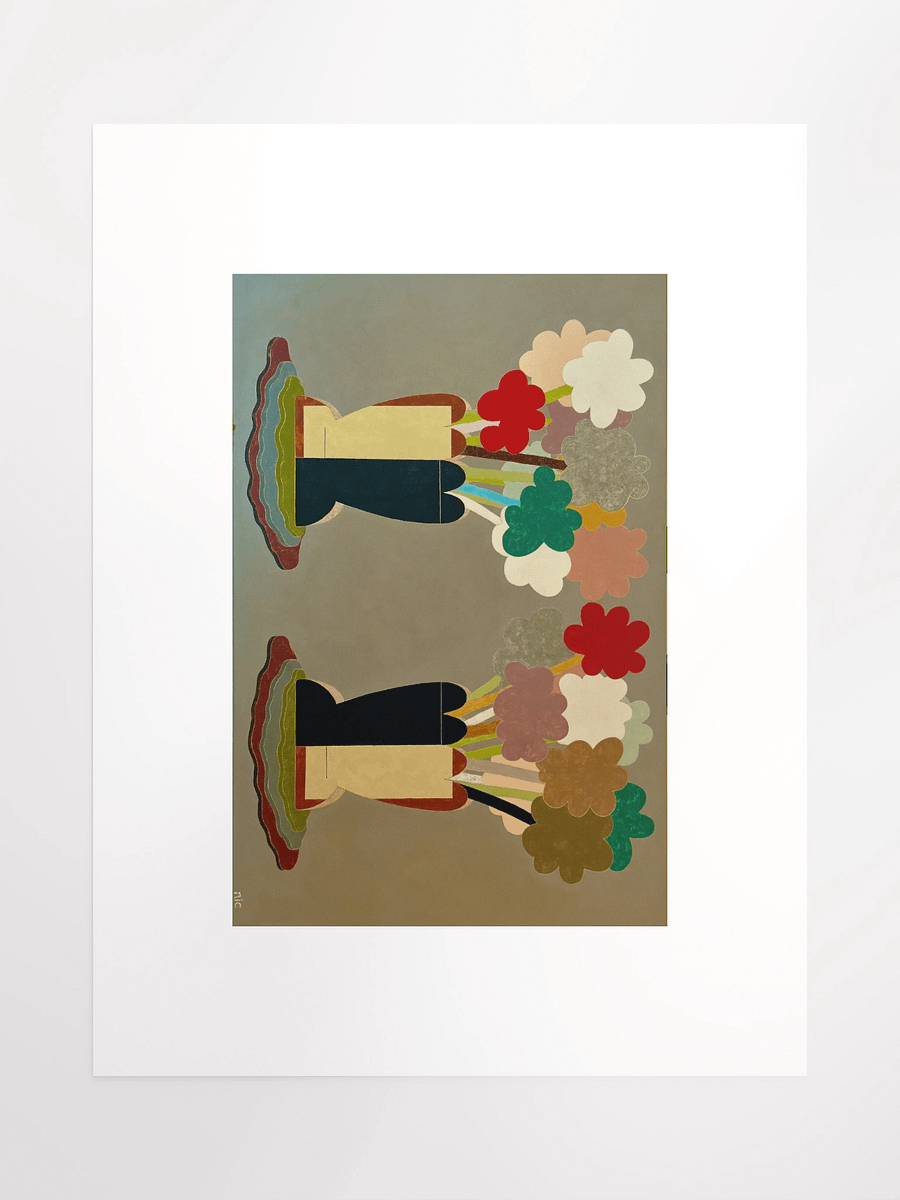 Two Flowers print product image (2)