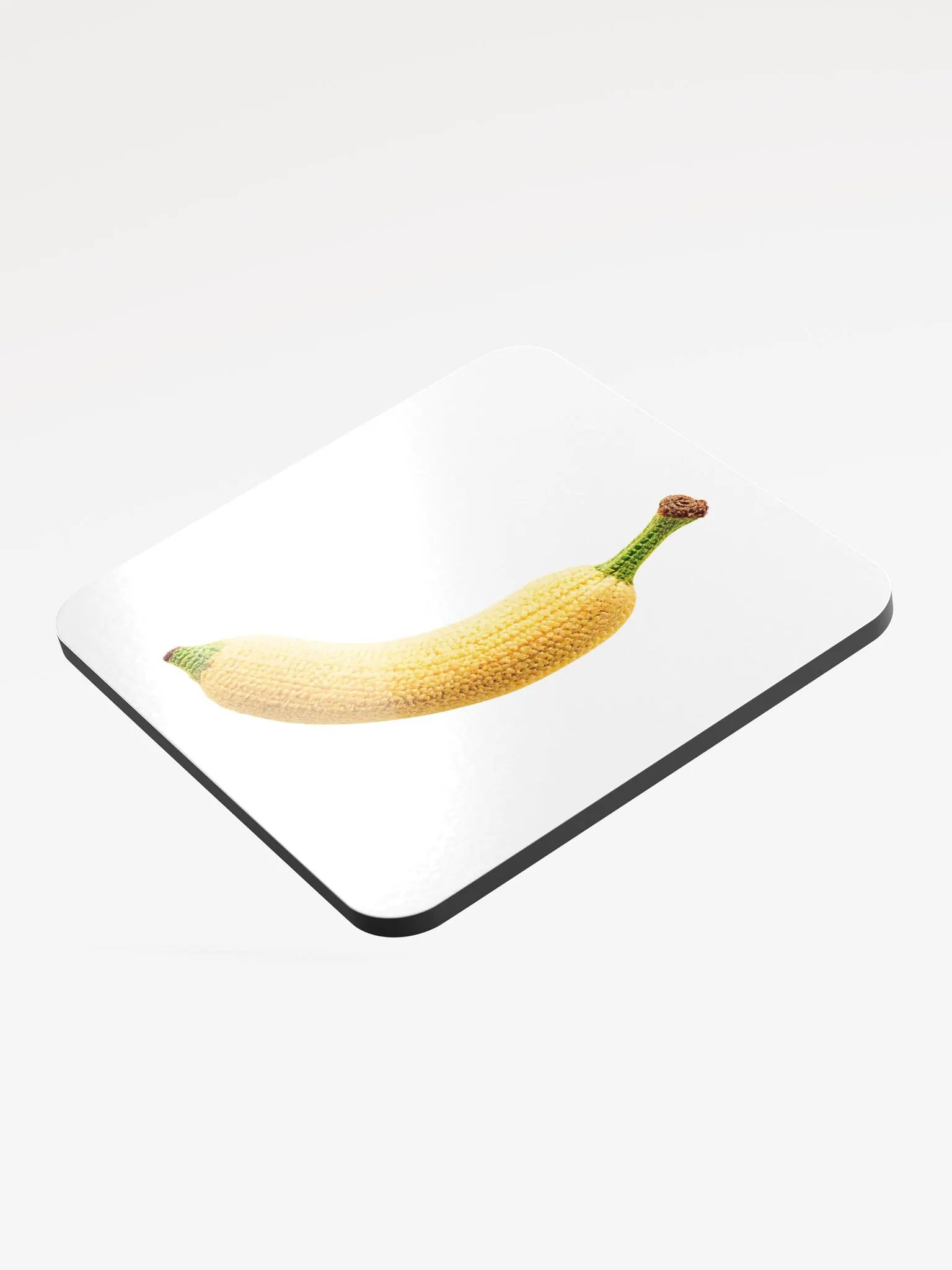 CozyAvocado Glossed Cork Coaster Banana #1 product image (3)