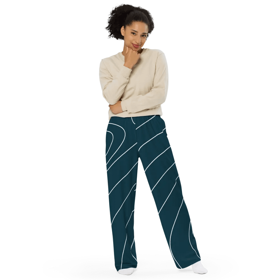 Elevate Unisex Wide-Leg Pants product image (11)