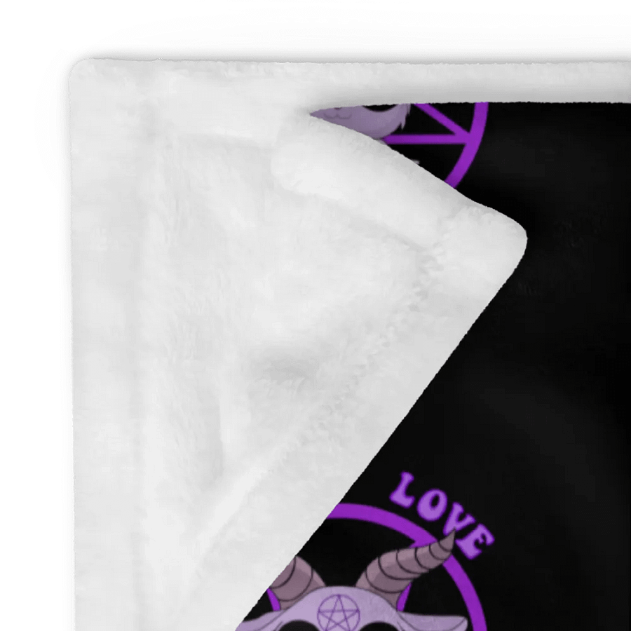 Peace, Love, Heathens Throw Blanket - Purple product image (24)
