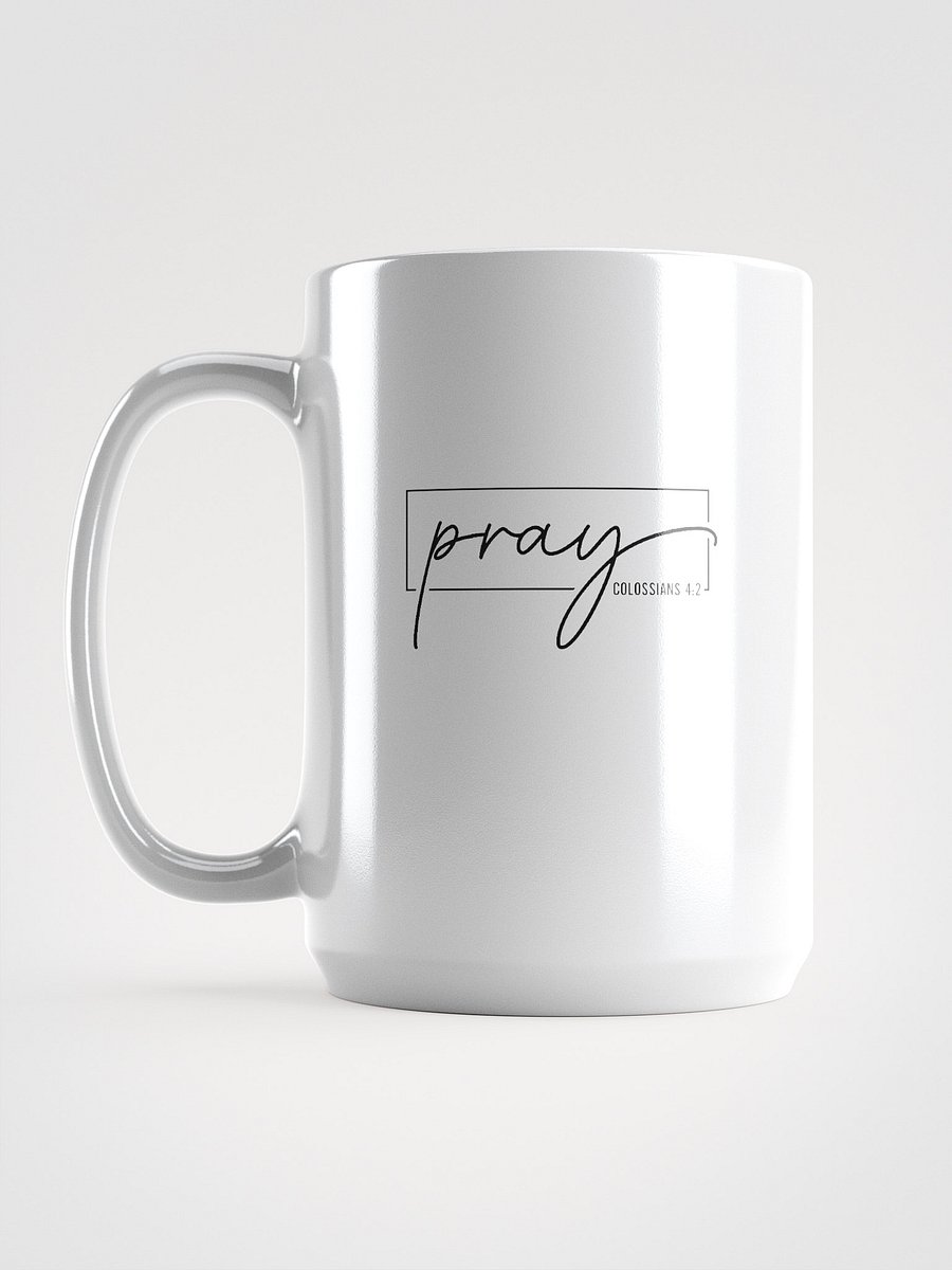Pray Vivid Prints Heat-Resistant Mug product image (1)