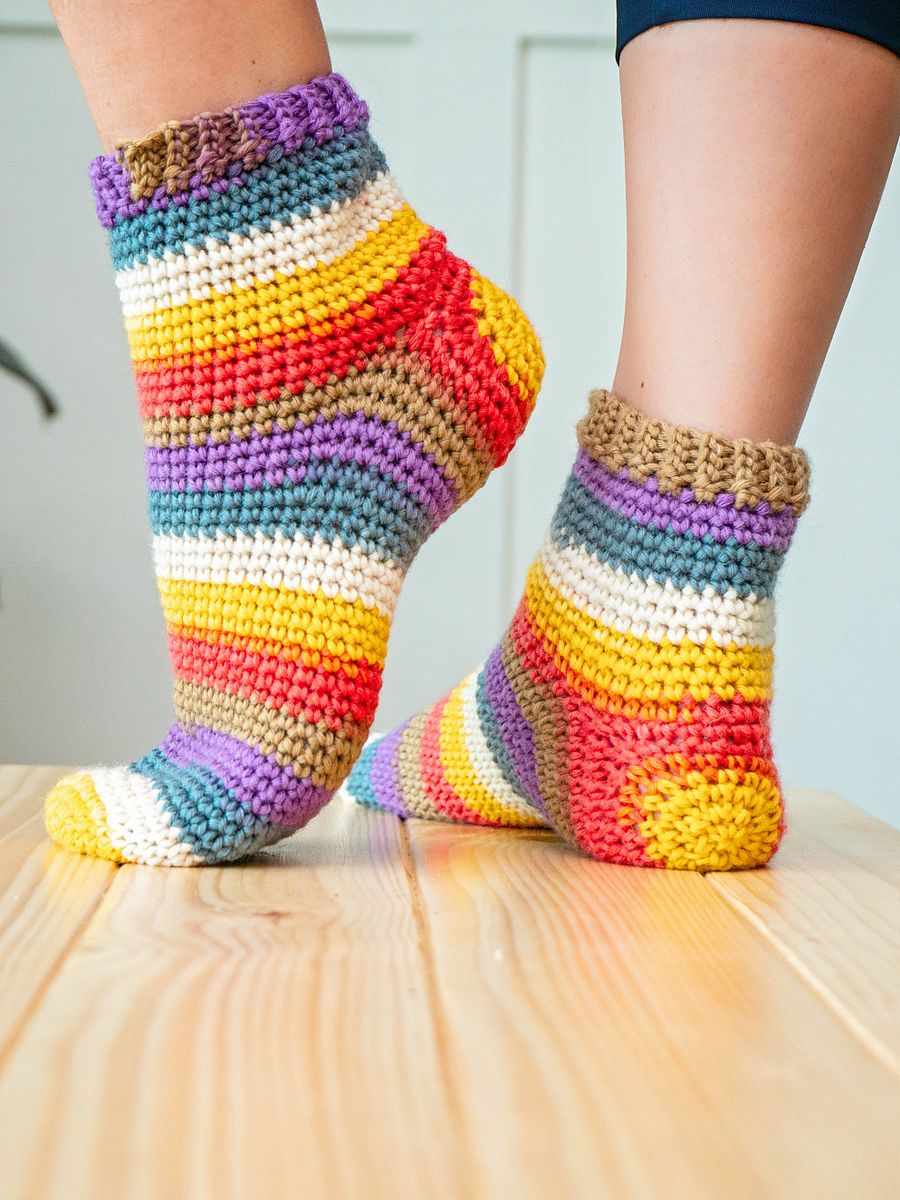 Felici Beginner Crochet Socks product image (3)