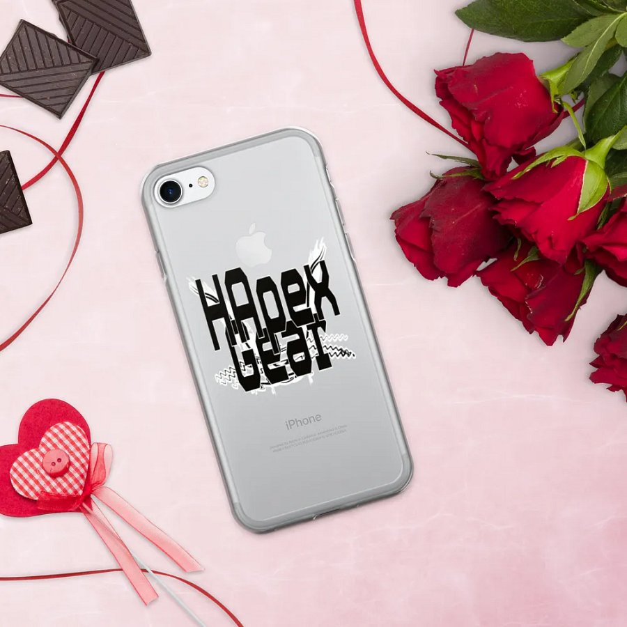 Black HApex Gear Black Logo - Clear - Case for iPhone® product image (9)