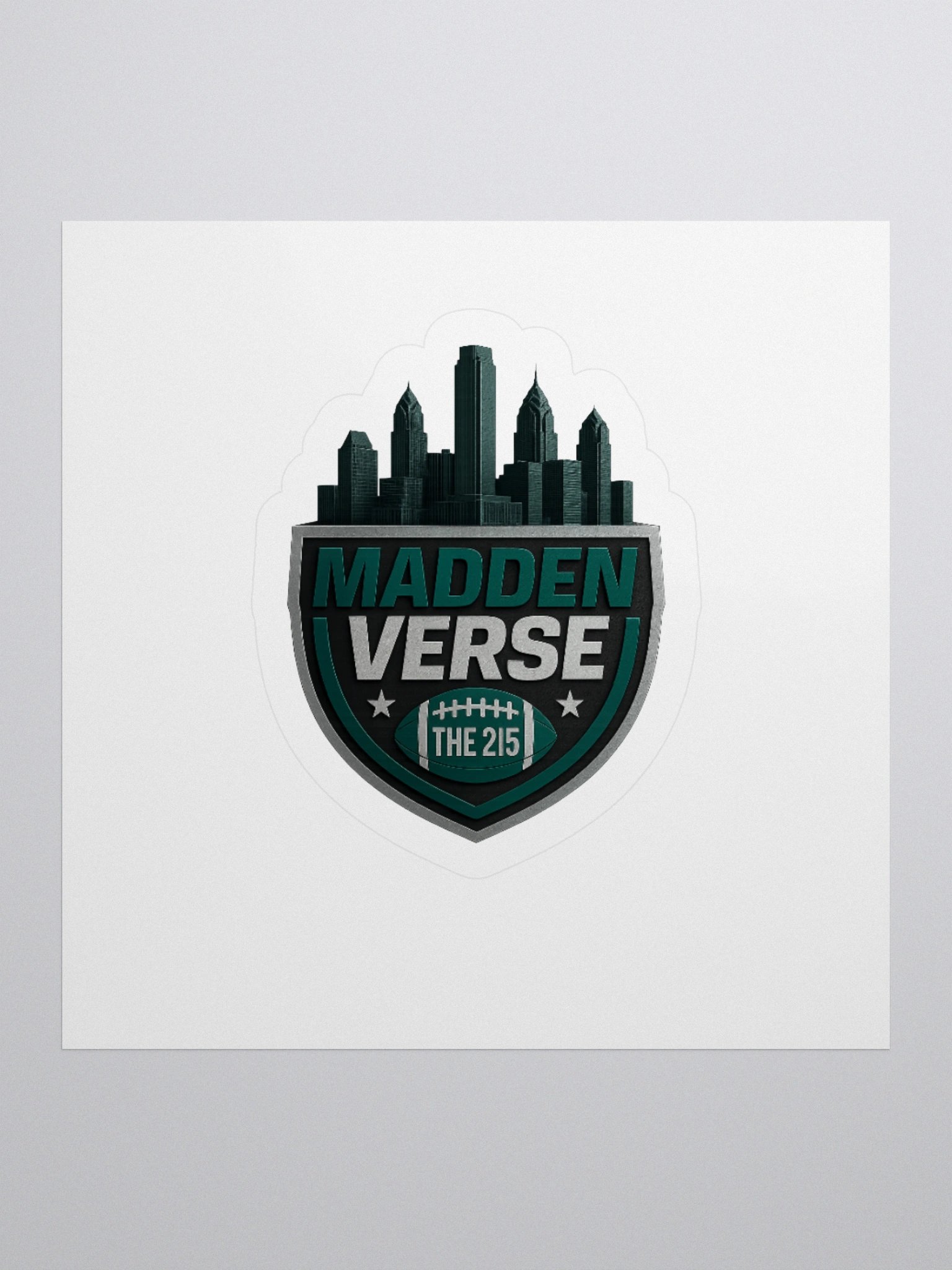 THE 215 PHILLY SPECIAL CITYSCAPE STICKER product image (3)