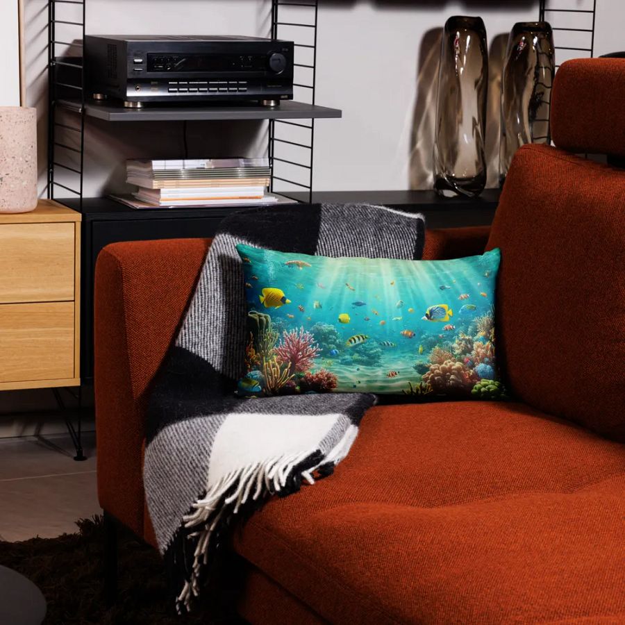 Vibrant Underwater Oasis Pillow Case product image (15)