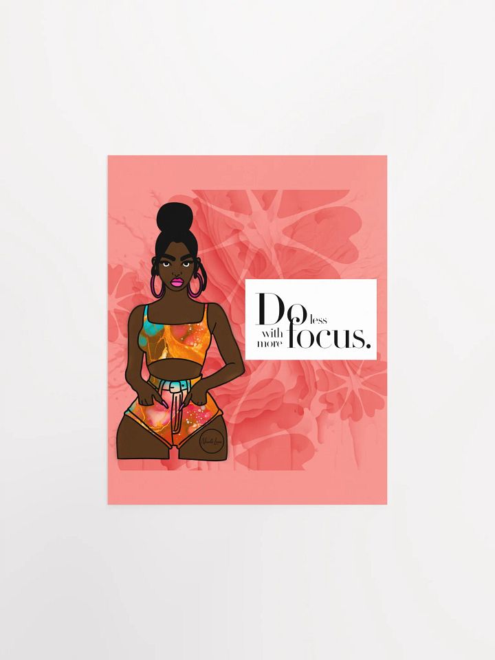 Focus Femme: Matte Paper Poster product image (1)
