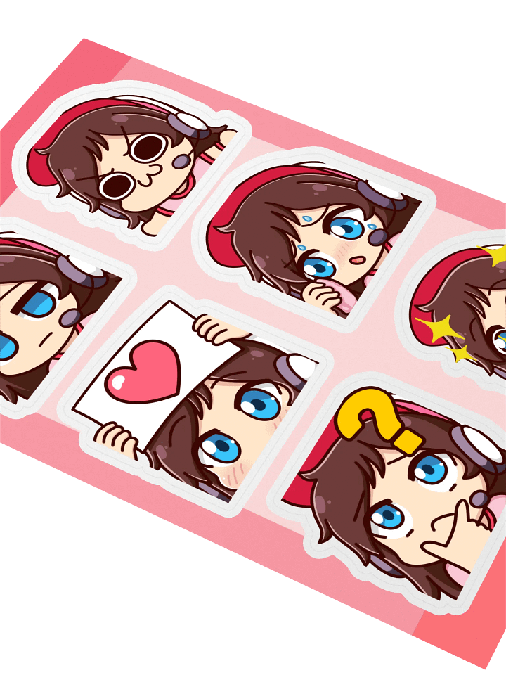 Emote Sheet 2 product image (2)