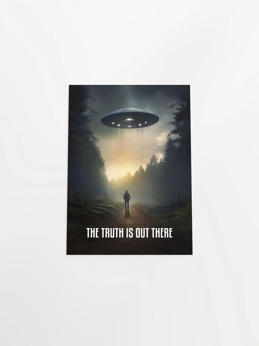 The Truth is Out There / The X-Files poster — sci-fi poster, movie poster, space art print product image (10)