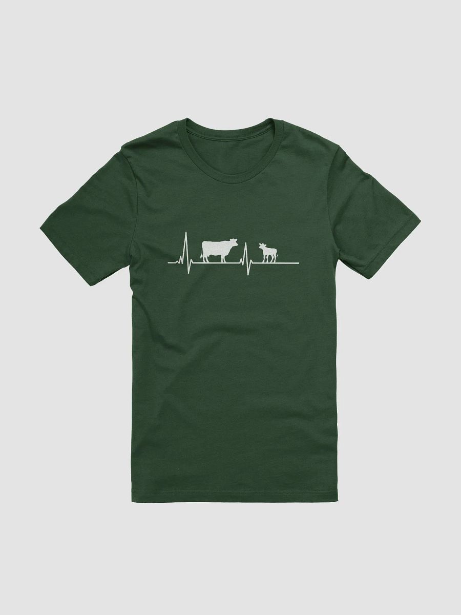 "Heartbeat-Cow" t-shirt product image (1)