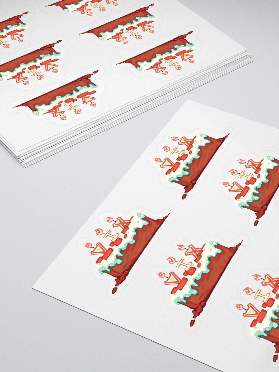 8x "I'll Make a Cake" /w Candles Sticker Pack product image (4)