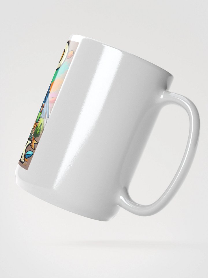 Dad The Rock White Glossy Mug product image (2)