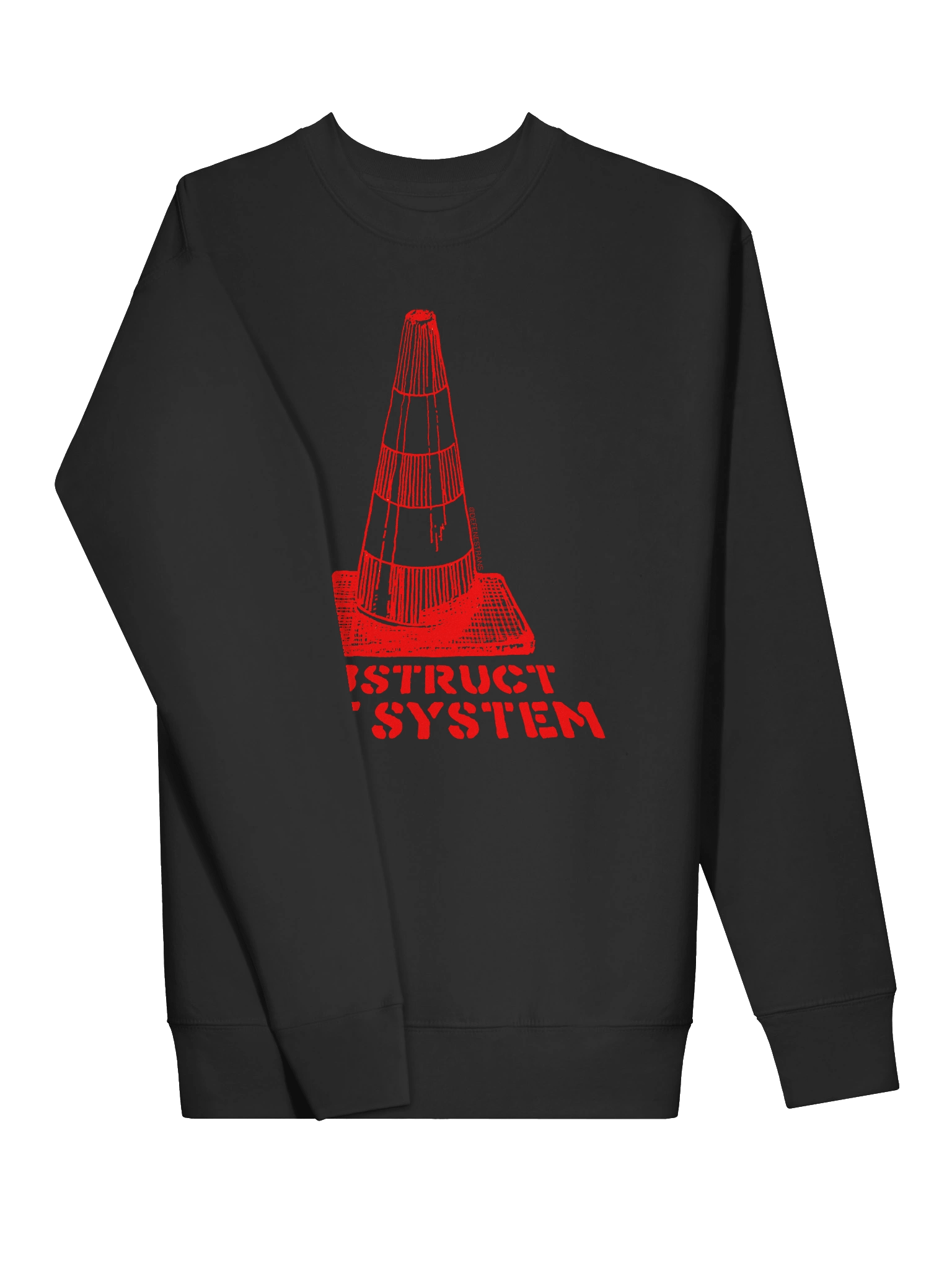Obstruct the System Sweatshirt product image (10)