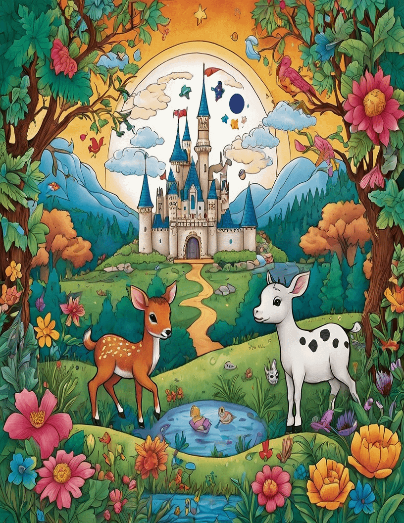 Fun Animals Coloring Book for Kids! - Creative Adventure product image (1)