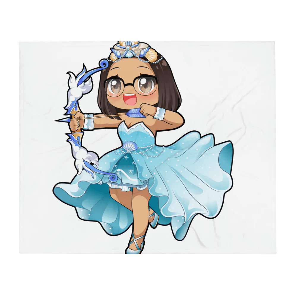 Art3mis Avatar Throw Blanket product image (2)