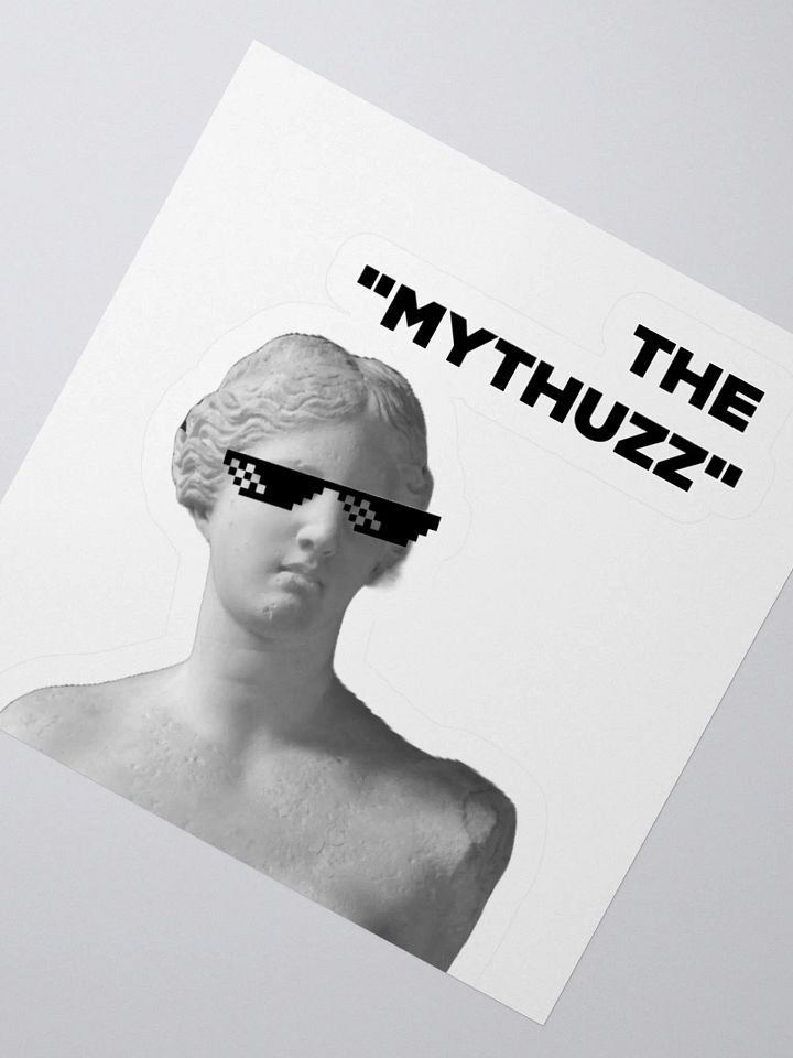 The "Mythuzz" Venus De Milo Statue sticker product image (2)