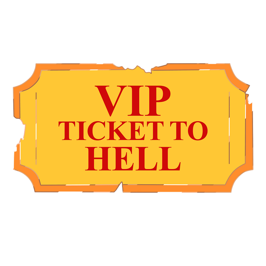 VIP Ticket to Hell - PIN product image (2)
