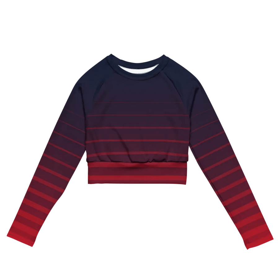 Gradient Horizon Eco Crop Top product image (2)