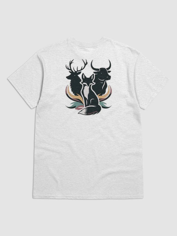 Vixen Stag and Bull Super Trio Back print Tee product image (24)