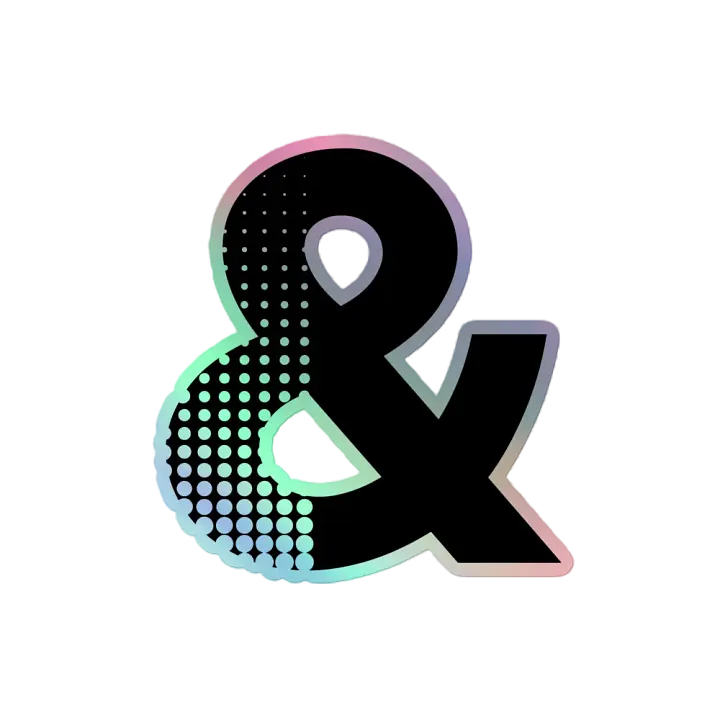 Art & Inquiry And Holographic Sticker product image (2)