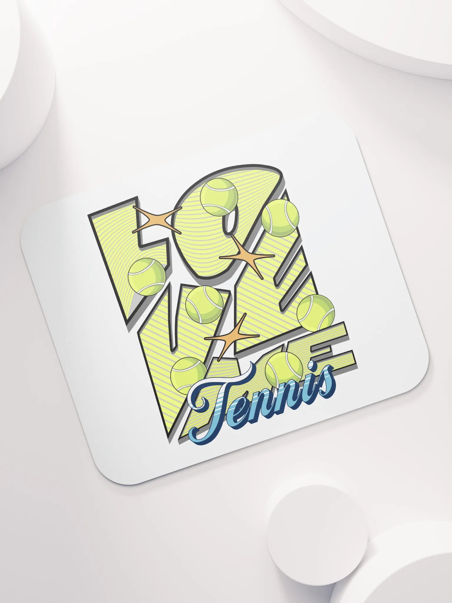 Love Me Tennis Mouse Pad product image (5)