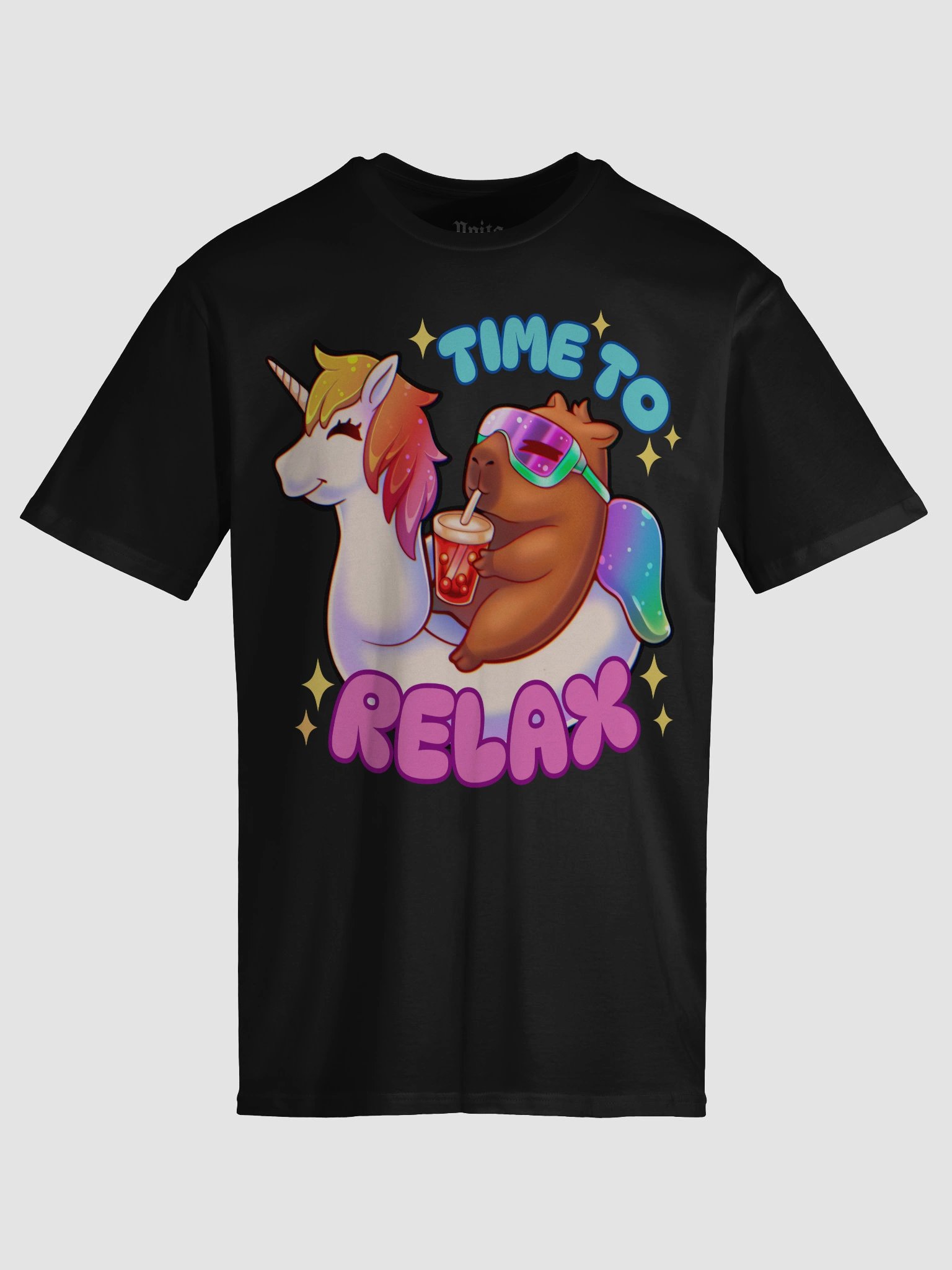 🌈🦄Time To Relax🦄🌈 Premium T-Shirt product image (9)