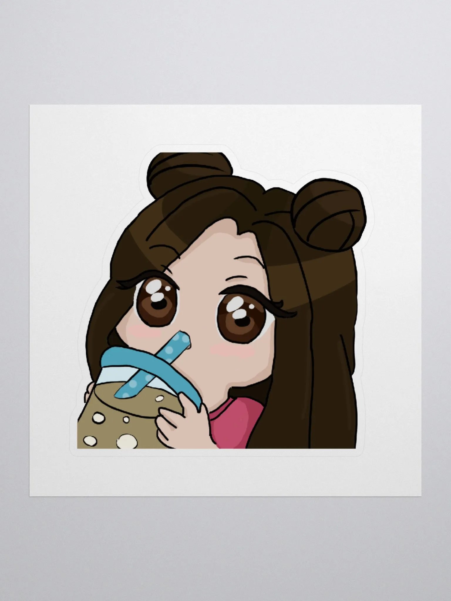 Queenie Sip Sticker product image (1)