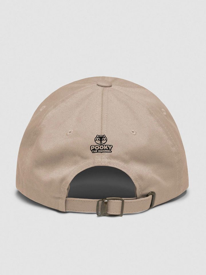 Embroidered Baseball Hat: Pooky The squirelle, official logo product image (2)