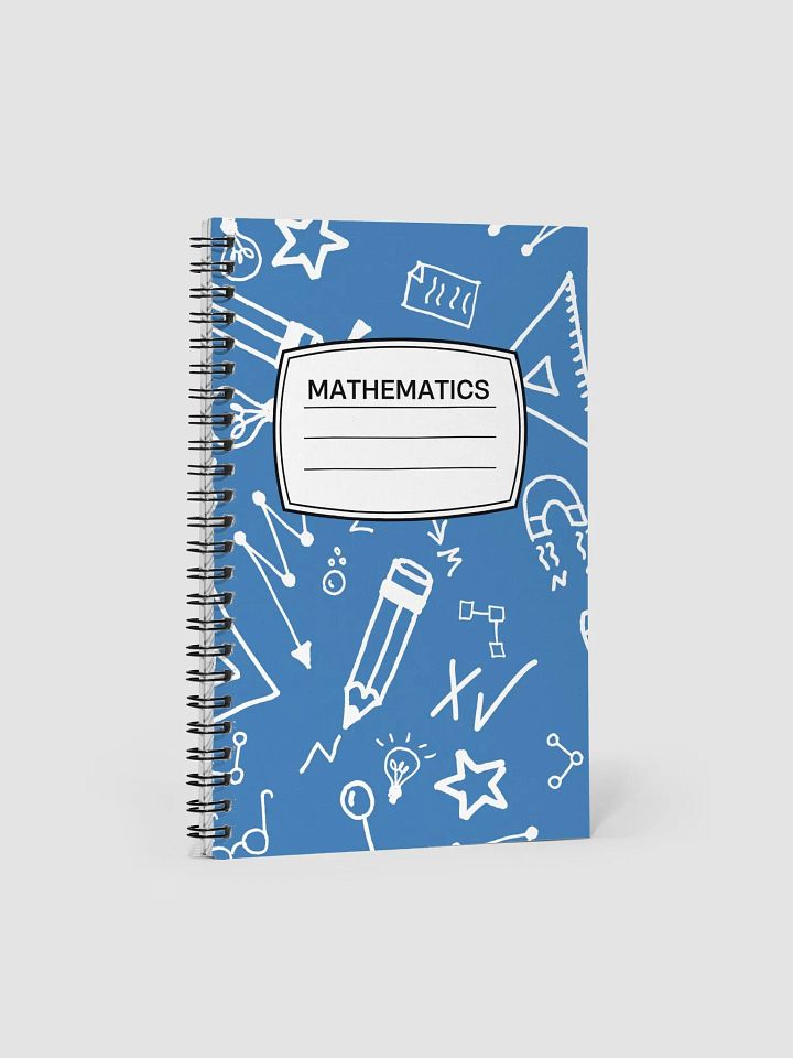 Mathematical Musings Spiral Notebook product image (1)