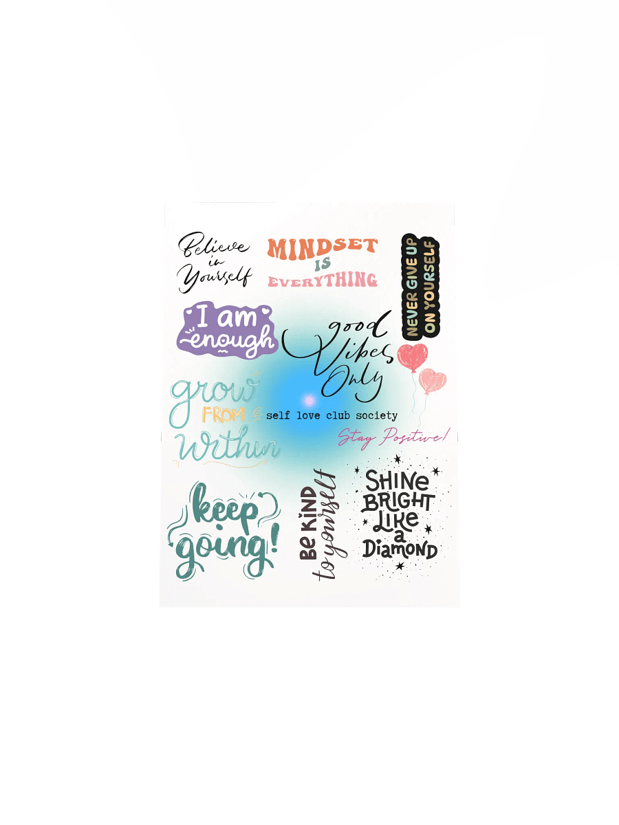 Motivational Poster – Embrace Positivity and Inspiration - 5x7 product image (4)