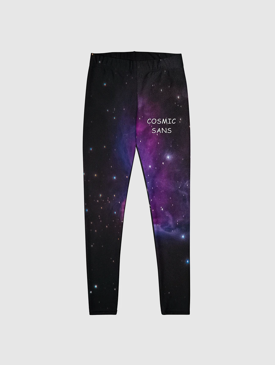 Cosmic Sans leggings product image (2)